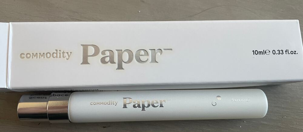 Commodity Paper Eau de Parfum Travel Spray Fragrance